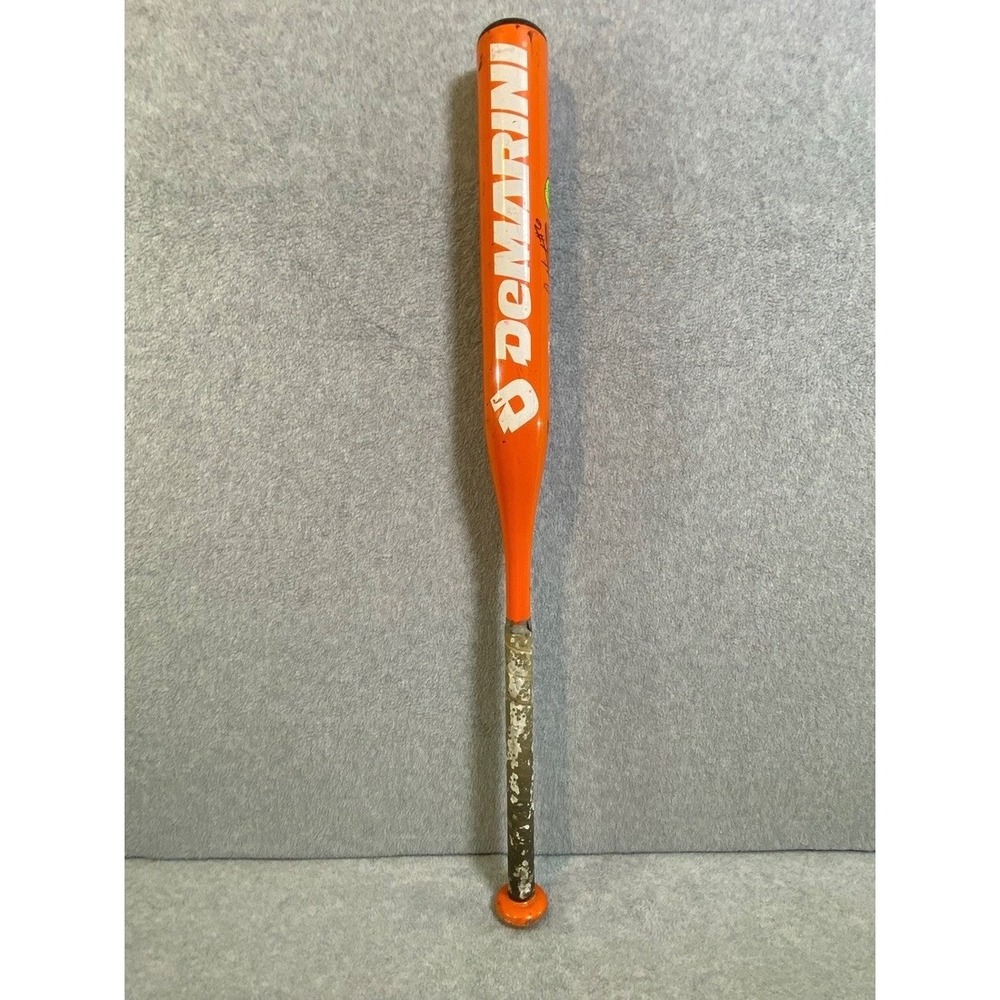 DeMarini Bustos Fastpitch Softball Bat 30/19 Orange DX1 Alloy Power Hitter EUC